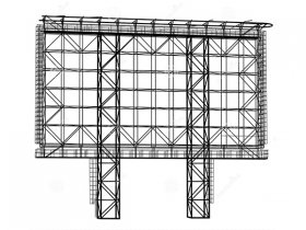 钢结构广告牌工程案例四