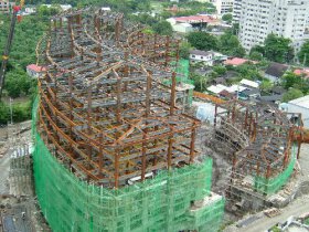多层钢结构工程案例十